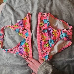 L Two piece Swimsuit size 24 months of age